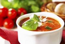 Receta për supë me domate