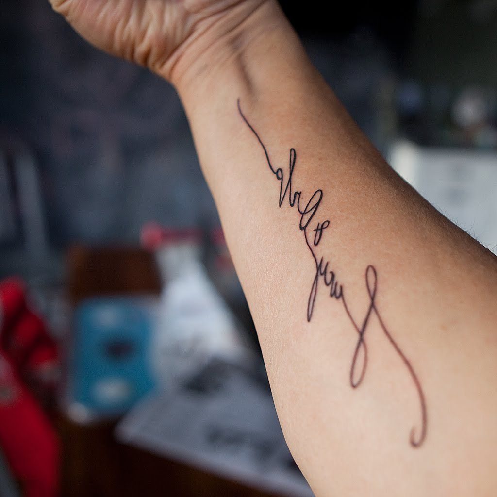 Ljubavni natpisi na engleskom zenske tetovaze