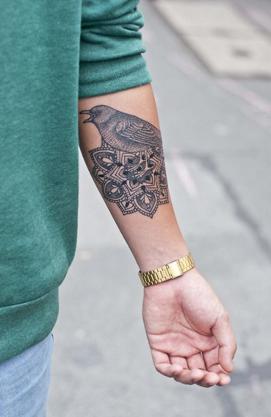 Tattoos für männer unterarm Mann Unterarm